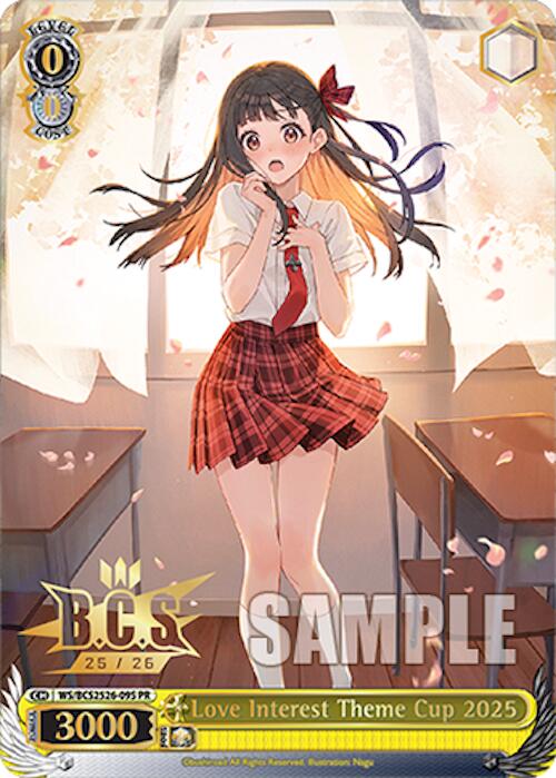 Love Interest Theme Cup 2025 (Foil) [Bushiroad Event Cards] | Cracking-Singles
