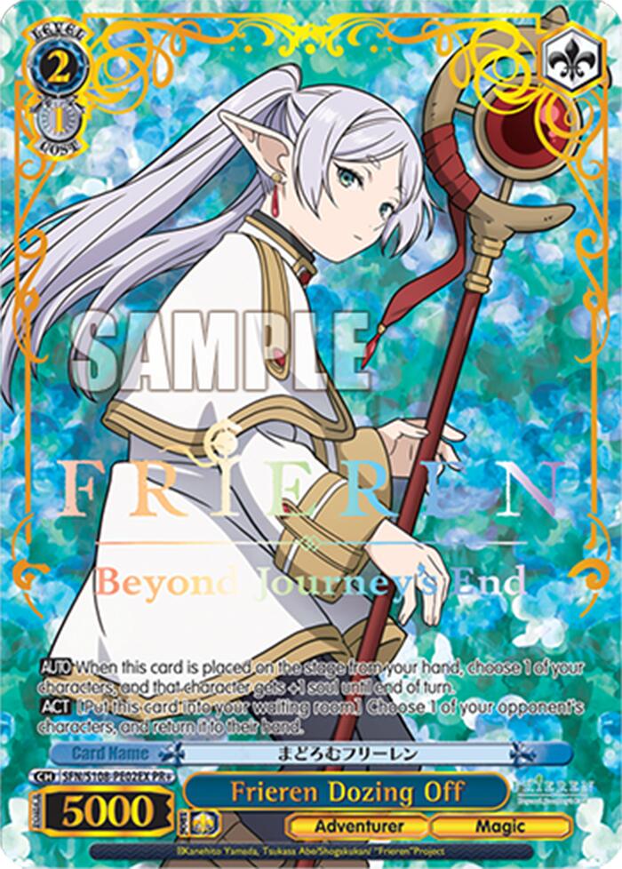 Frieren Dozing Off [Bushiroad Event Cards] | Cracking-Singles