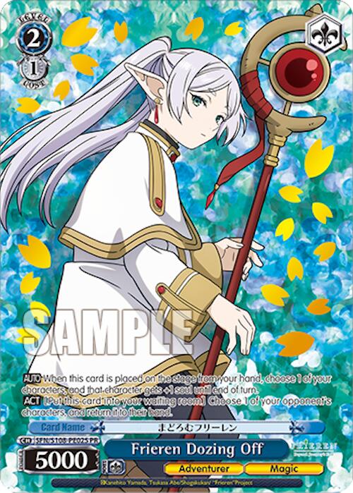 Frieren Dozing Off (Foil) [Bushiroad Event Cards] | Cracking-Singles
