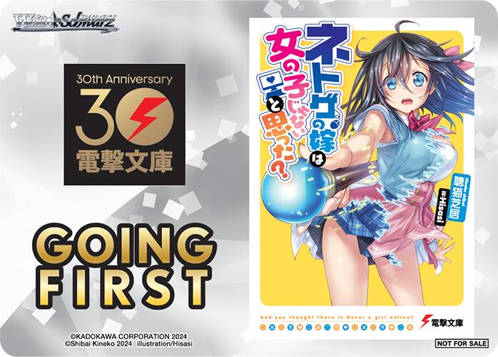 Going First (And You Thought There is Never a Girl Online?) [Dengeki Bunko] | Cracking-Singles