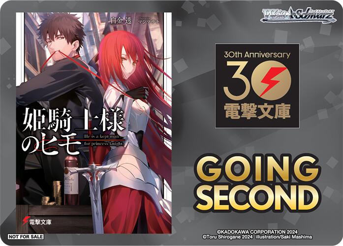 Going Second (The Kept Man of the Princess Knight) [Dengeki Bunko] | Cracking-Singles