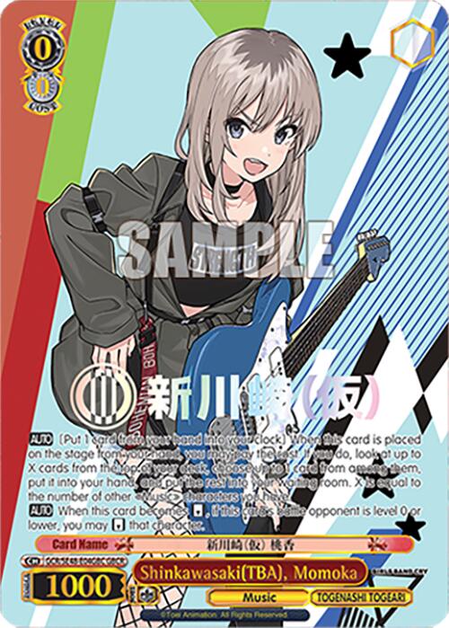 Shinkawasaki(TBA), Momoka (GCR/SE48-E04GBC GBCR) [Girls Band Cry Premium Booster] | Cracking-Singles