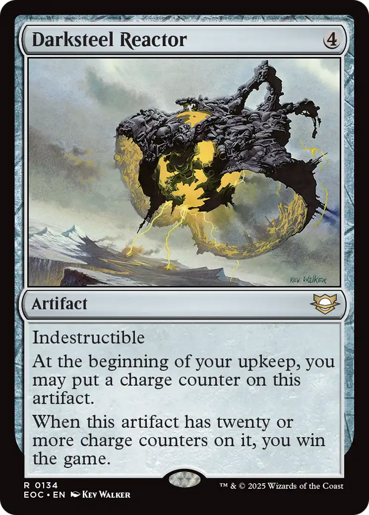 Darksteel Reactor [Edge of Eternities Commander] | Cracking-Singles