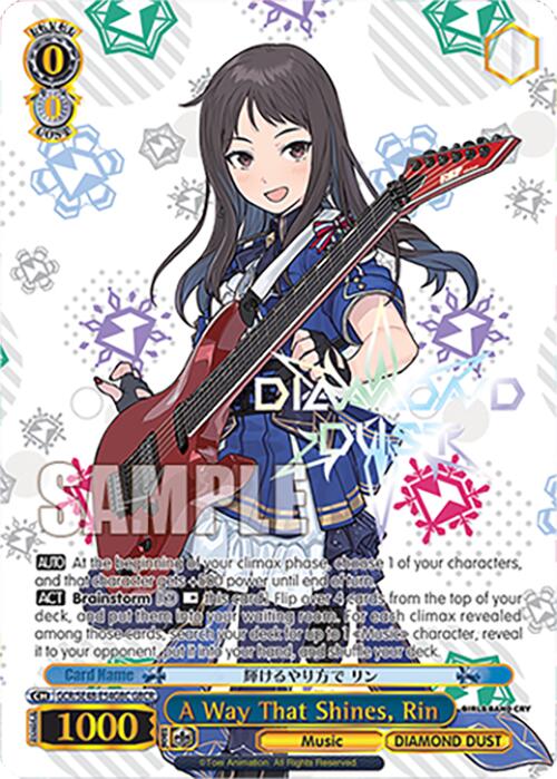 A Way That Shines, Rin (GCR/SE48-E54GBC GBCR) [Girls Band Cry Premium Booster] | Cracking-Singles
