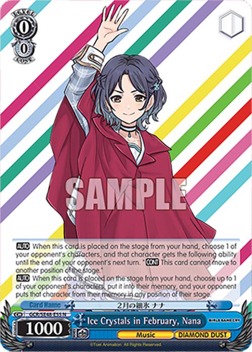 Ice Crystals in February, Nana (GCR/SE48-E55 N) [Girls Band Cry Premium Booster] | Cracking-Singles