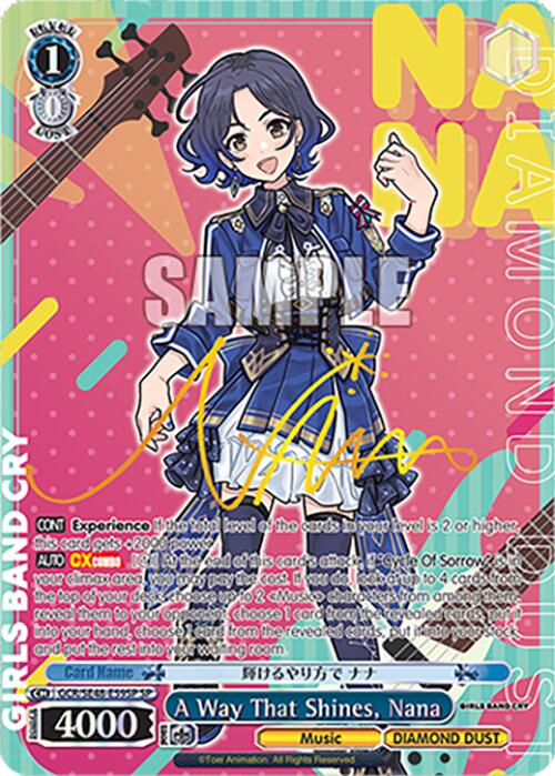 A Way That Shines, Nana (GCR/SE48-E59SP SP) [Girls Band Cry Premium Booster] | Cracking-Singles