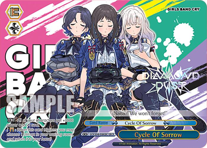 Cycle Of Sorrow (GCR/SE48-E68GBC GBCR) [Girls Band Cry Premium Booster] | Cracking-Singles