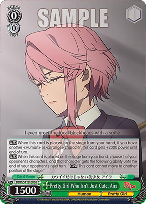 Pretty Girl Who Isn't Just Cute, Aira [DANDADAN] | Cracking-Singles