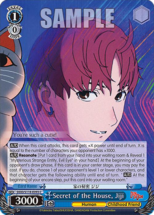 Secret of the House, Jiji [DANDADAN] | Cracking-Singles