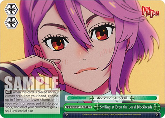 Smiling at Even the Local Blockheads [DANDADAN] | Cracking-Singles