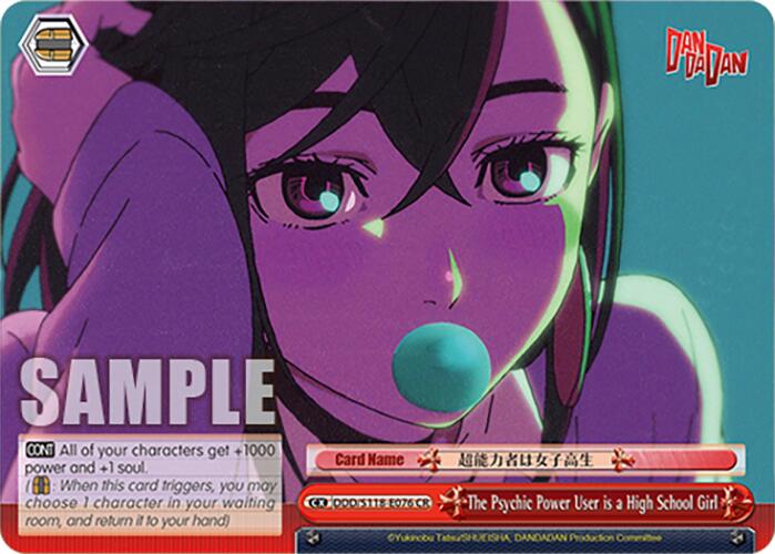 The Psychic Power User is a High School Girl [DANDADAN] | Cracking-Singles