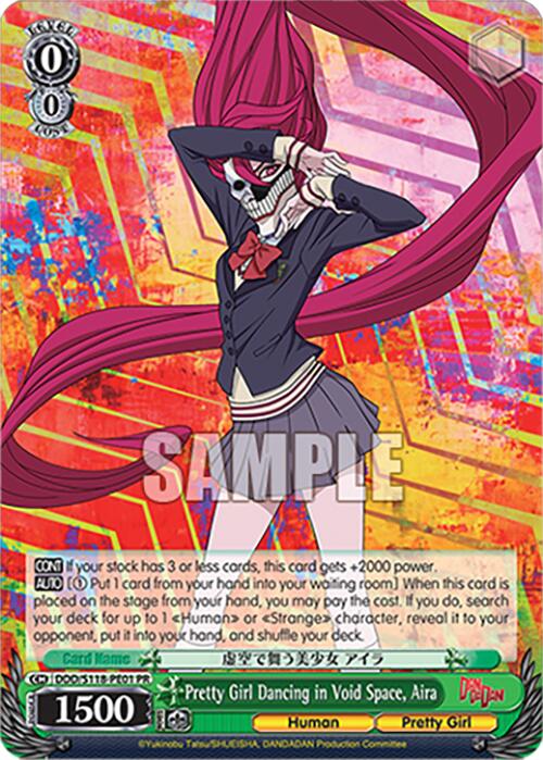 Pretty Girl Dancing in Void Space, Aira [DANDADAN] | Cracking-Singles