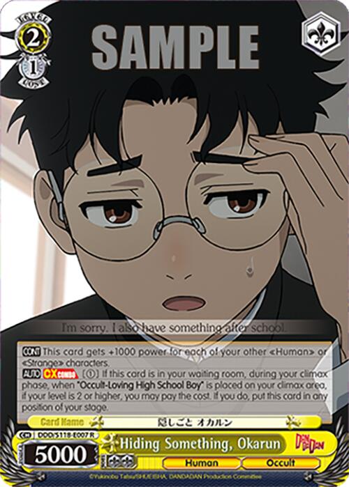 Hiding Something, Okarun [DANDADAN] | Cracking-Singles