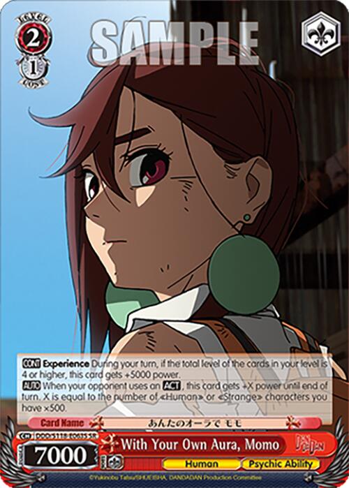 With Your Own Aura, Momo [DANDADAN] | Cracking-Singles