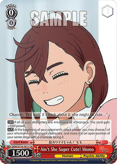 Ain't She Super Cute! Momo [DANDADAN] | Cracking-Singles