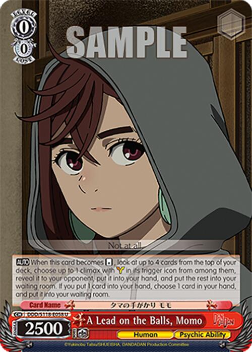 A Lead on the Balls, Momo [DANDADAN] | Cracking-Singles
