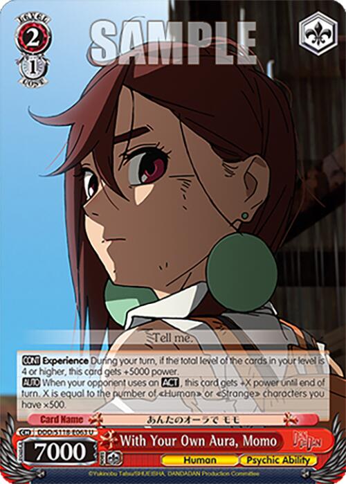 With Your Own Aura, Momo [DANDADAN] | Cracking-Singles