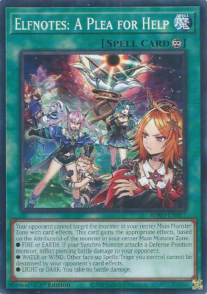Elfnotes: A Plea for Help [BPRO-EN057] Common | Cracking-Singles