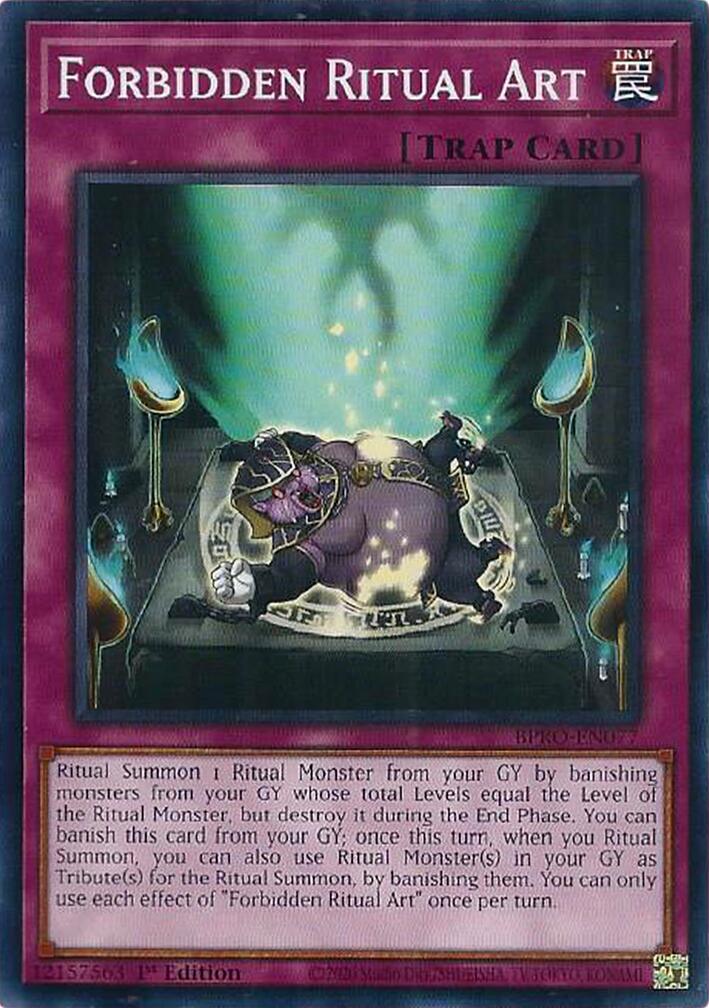 Forbidden Ritual Art [BPRO-EN077] Common | Cracking-Singles
