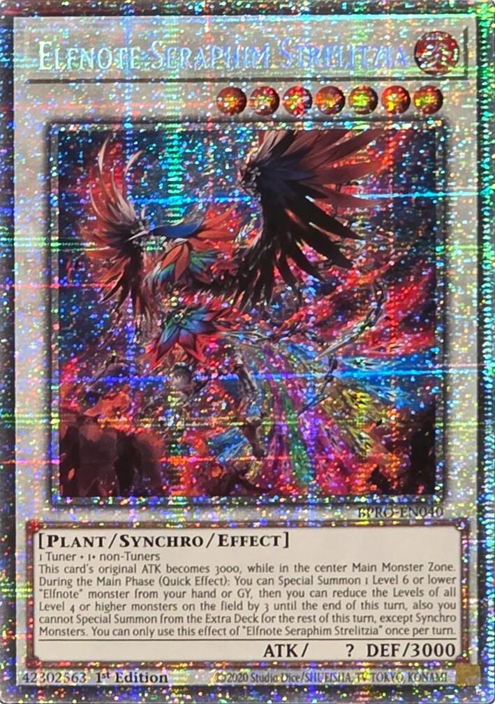 Elfnote Seraphim Strelitzia (Starlight Rare) [BPRO-EN040] Starlight Rare | Cracking-Singles