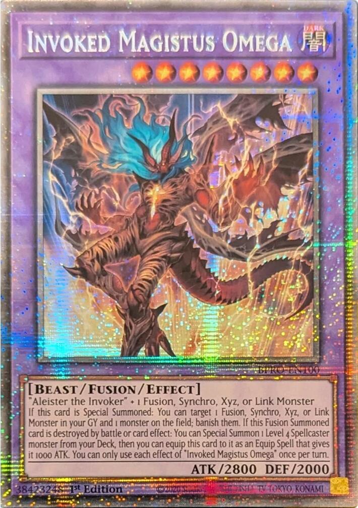 Invoked Magistus Omega (Starlight Rare) [BPRO-EN100] Starlight Rare | Cracking-Singles
