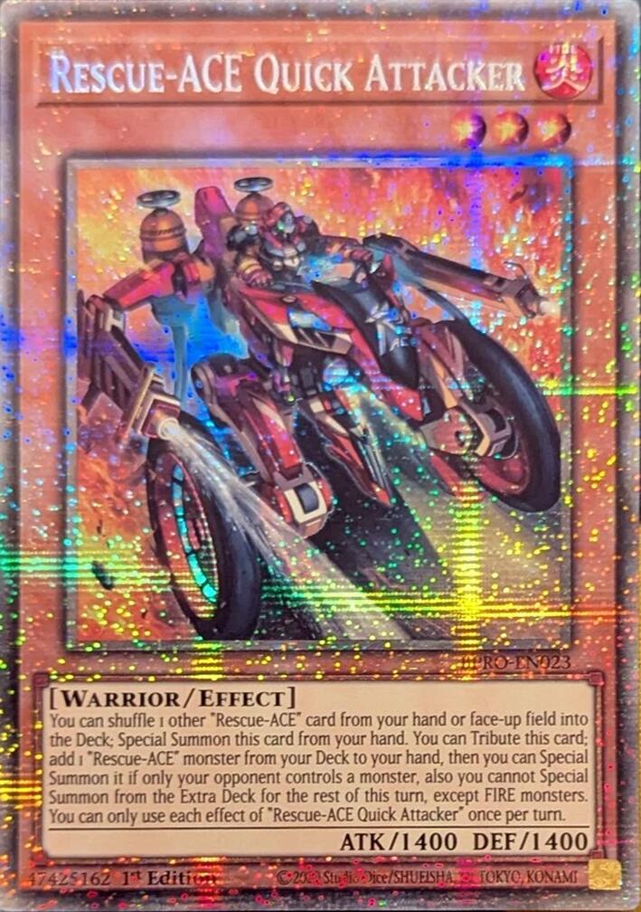Rescue-ACE Quick Attacker (Starlight Rare) [BPRO-EN023] Starlight Rare | Cracking-Singles