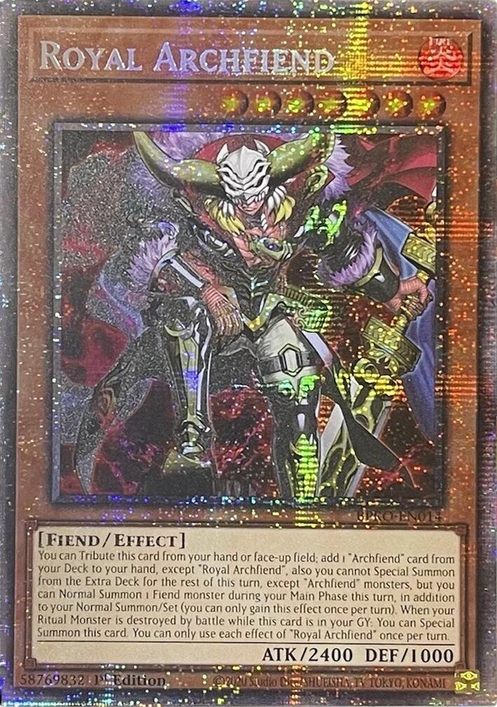 Royal Archfiend (Starlight Rare) [BPRO-EN014] Starlight Rare | Cracking-Singles