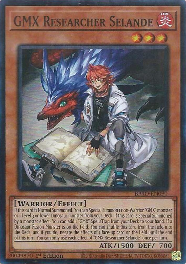 GMX Researcher Selande [BPRO-EN090] Super Rare | Cracking-Singles