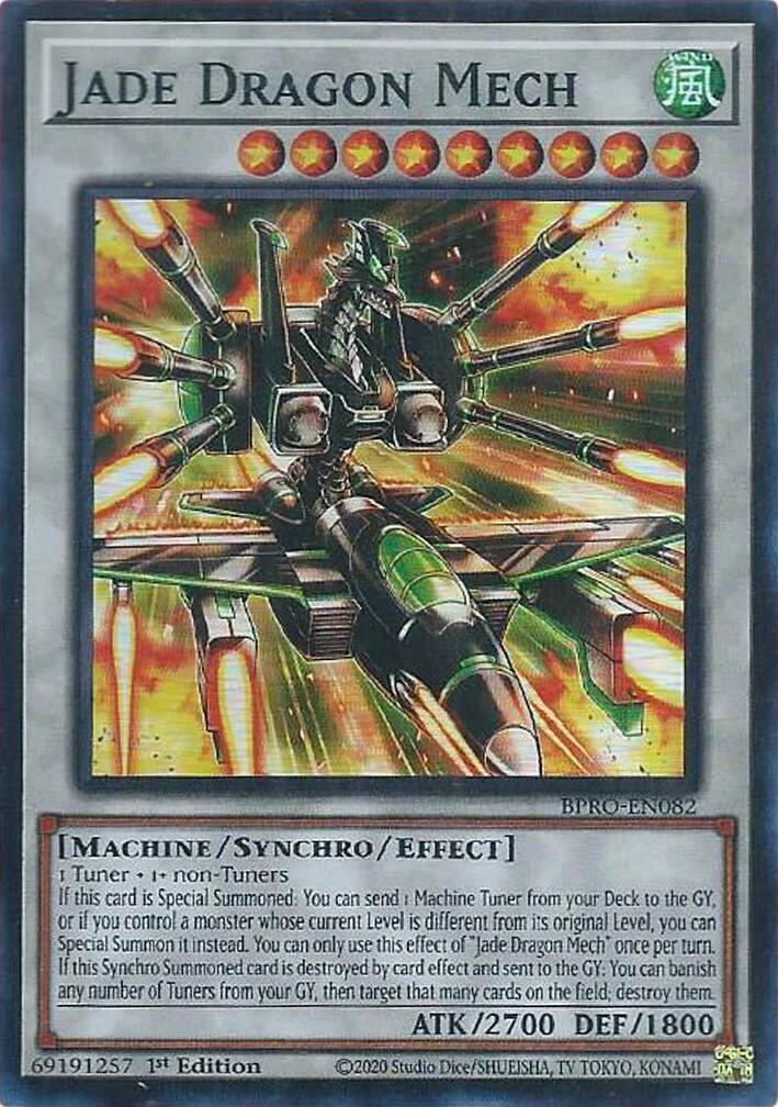 Jade Dragon Mech [BPRO-EN082] Super Rare | Cracking-Singles