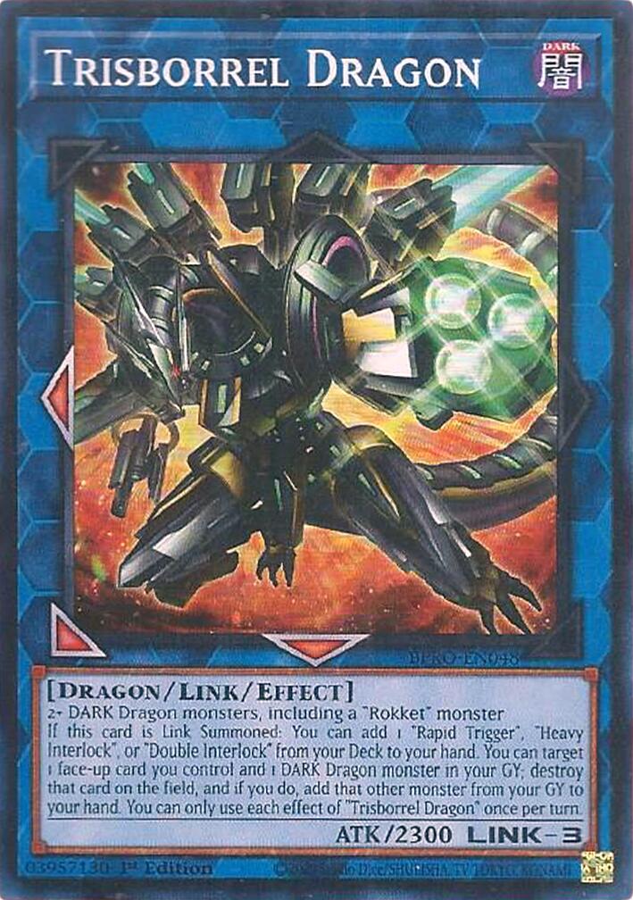 Trisborrel Dragon [BPRO-EN048] Super Rare | Cracking-Singles