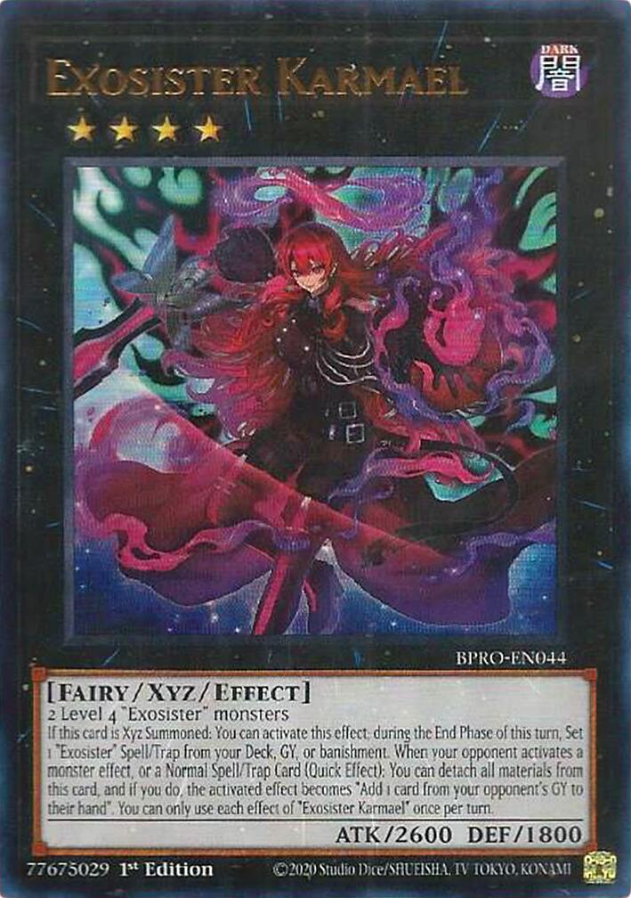 Exosister Karmael [BPRO-EN044] Ultra Rare | Cracking-Singles