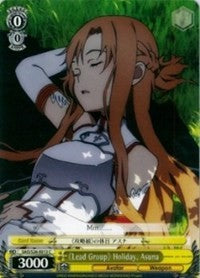 Lead Group Holiday, Asuna (SAO/S26-E013 C) [Sword Art Online Vol.2] | Cracking-Singles