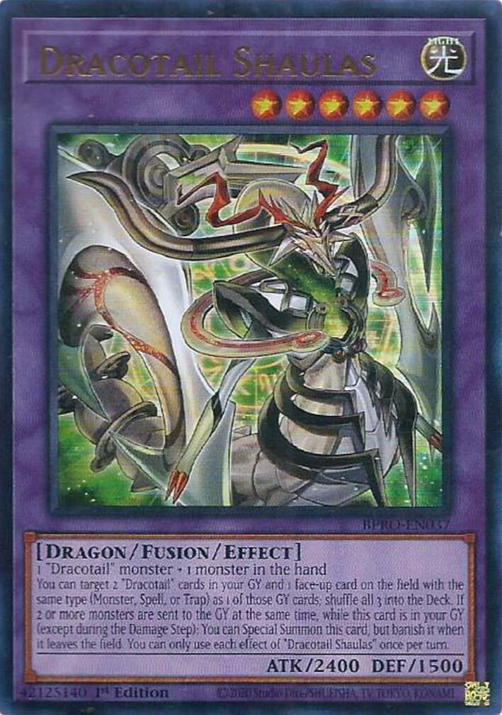 Dracotail Shaulas [BPRO-EN037] Ultra Rare | Cracking-Singles