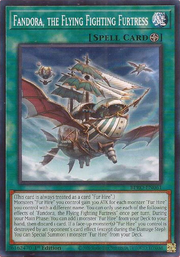 Fandora, the Flying Fighting Furtress [BPRO-EN061] Common | Cracking-Singles