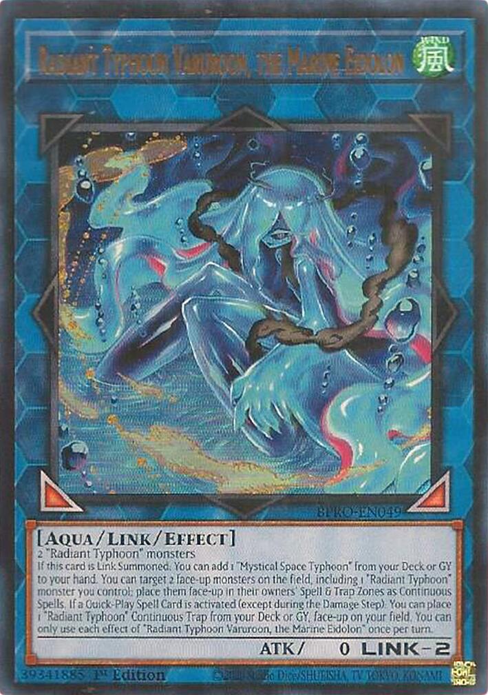 Radiant Typhoon Varuroon, the Marine Eidolon [BPRO-EN049] Ultra Rare | Cracking-Singles