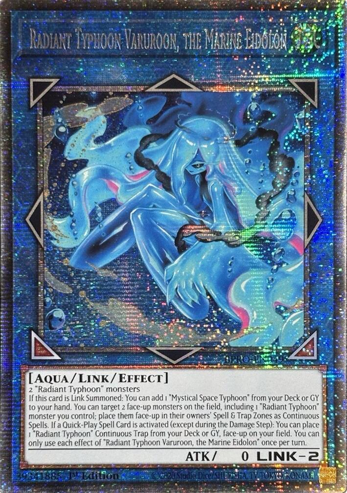Radiant Typhoon Varuroon, the Marine Eidolon [BPRO-EN049] Starlight Rare | Cracking-Singles