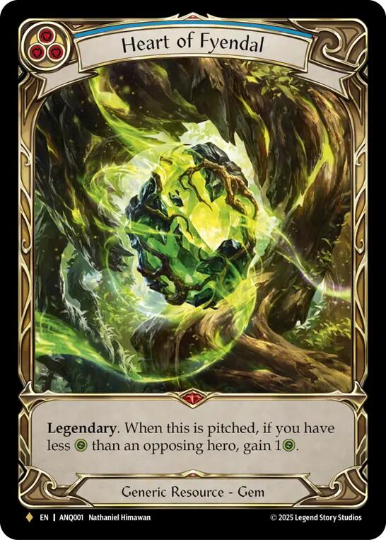 Heart of Fyendal [ANQ001] (Compendium of Rathe - Antiquity Pack) | Cracking-Singles