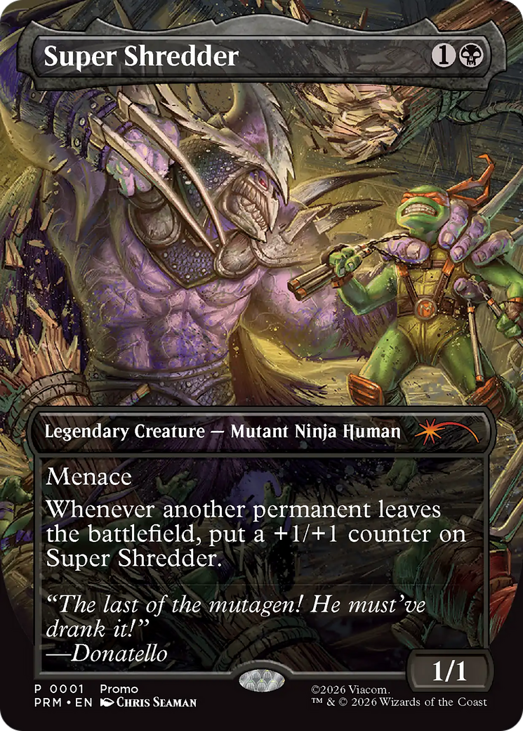 Super Shredder (Borderless) [Spotlight Series] | Cracking-Singles