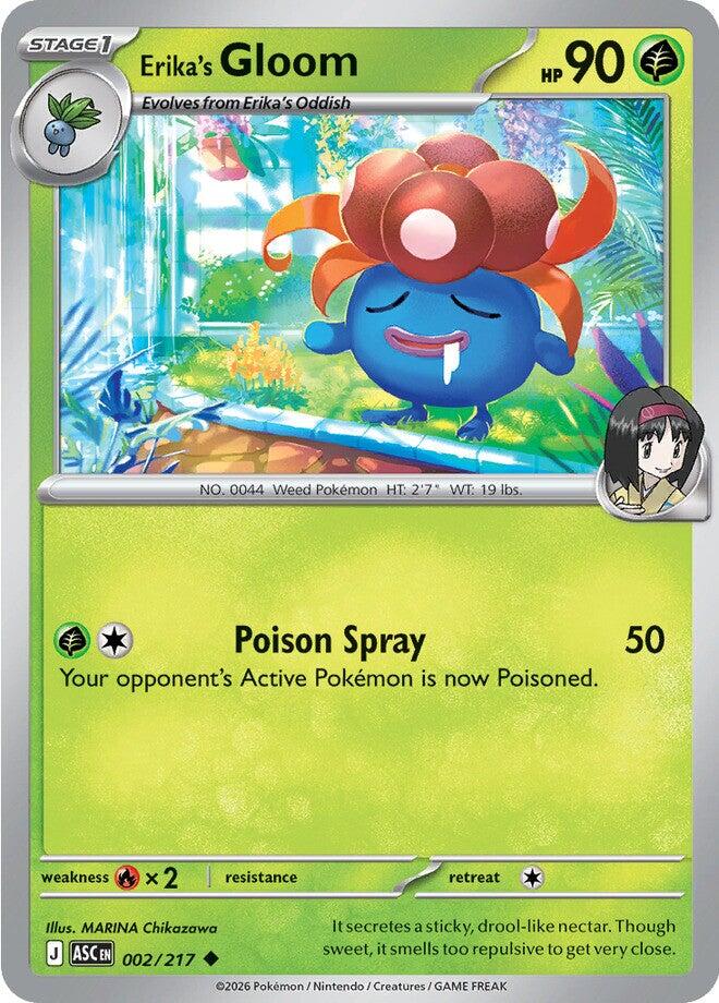 Erika's Gloom (002/217) [Mega Evolution: Ascended Heroes] | Cracking-Singles