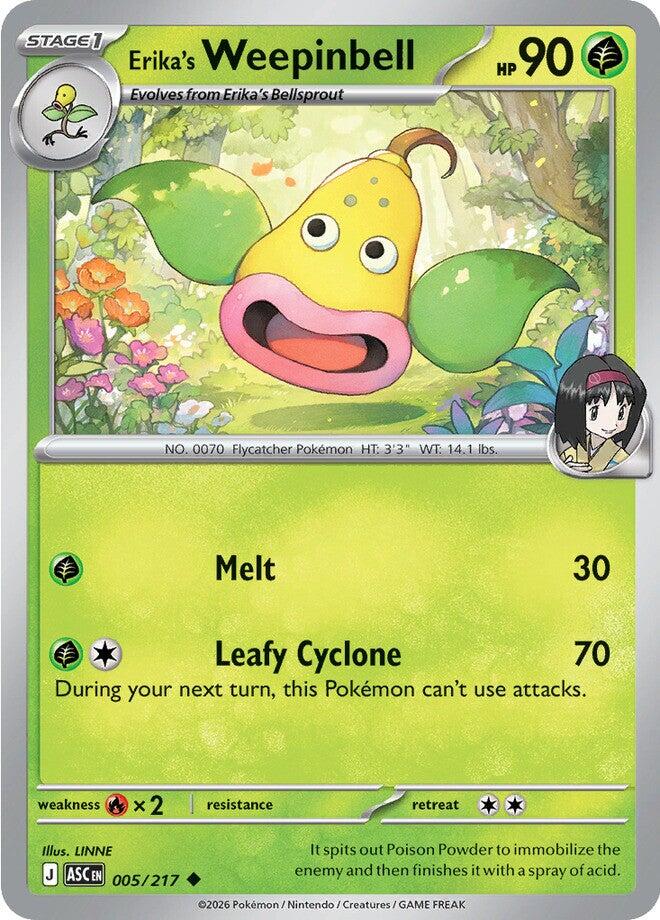 Erika's Weepinbell (005/217) [Mega Evolution: Ascended Heroes] | Cracking-Singles