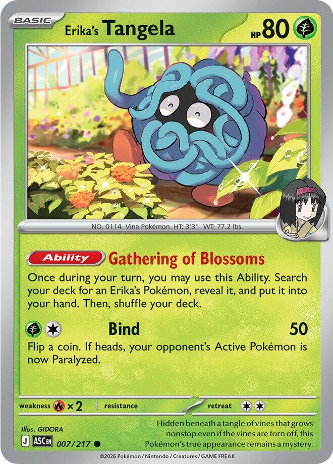 Erika's Tangela (007/217) [Mega Evolution: Ascended Heroes] | Cracking-Singles