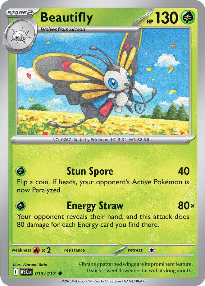Beautifly (013/217) [Mega Evolution: Ascended Heroes] | Cracking-Singles