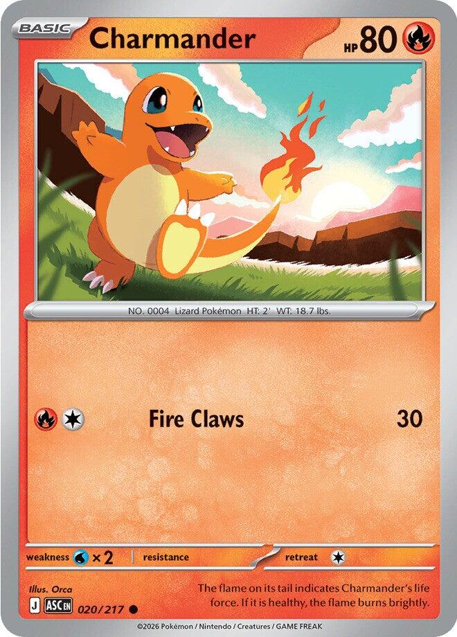 Charmander (020/217) [Mega Evolution: Ascended Heroes] | Cracking-Singles