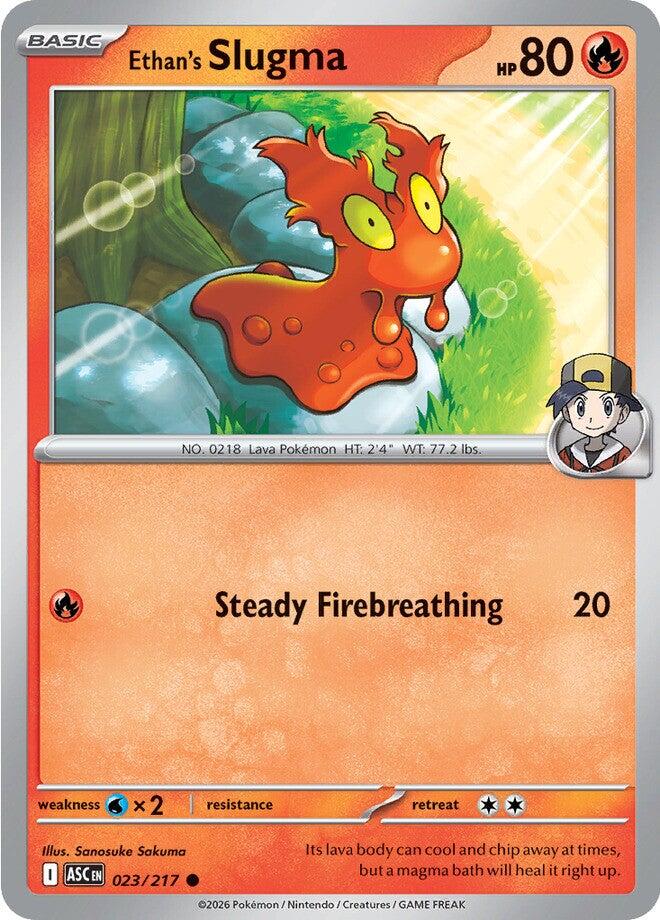 Ethan's Slugma (023/217) [Mega Evolution: Ascended Heroes] | Cracking-Singles