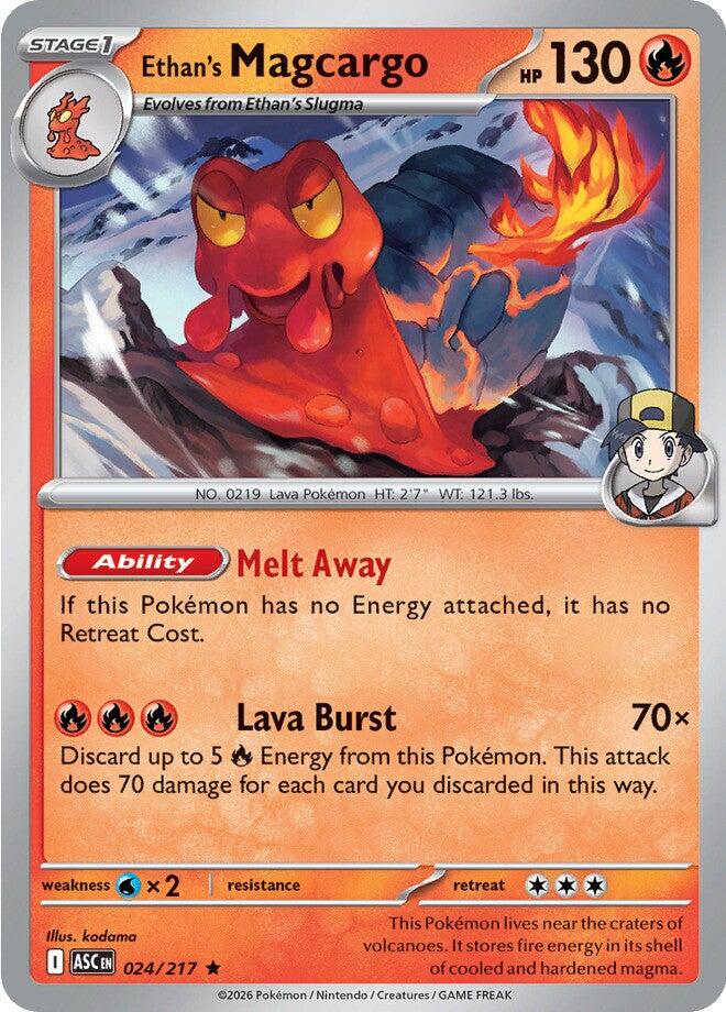 Ethan's Magcargo (024/217) [Mega Evolution: Ascended Heroes] | Cracking-Singles