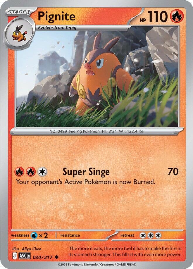 Pignite (030/217) [Mega Evolution: Ascended Heroes] | Cracking-Singles