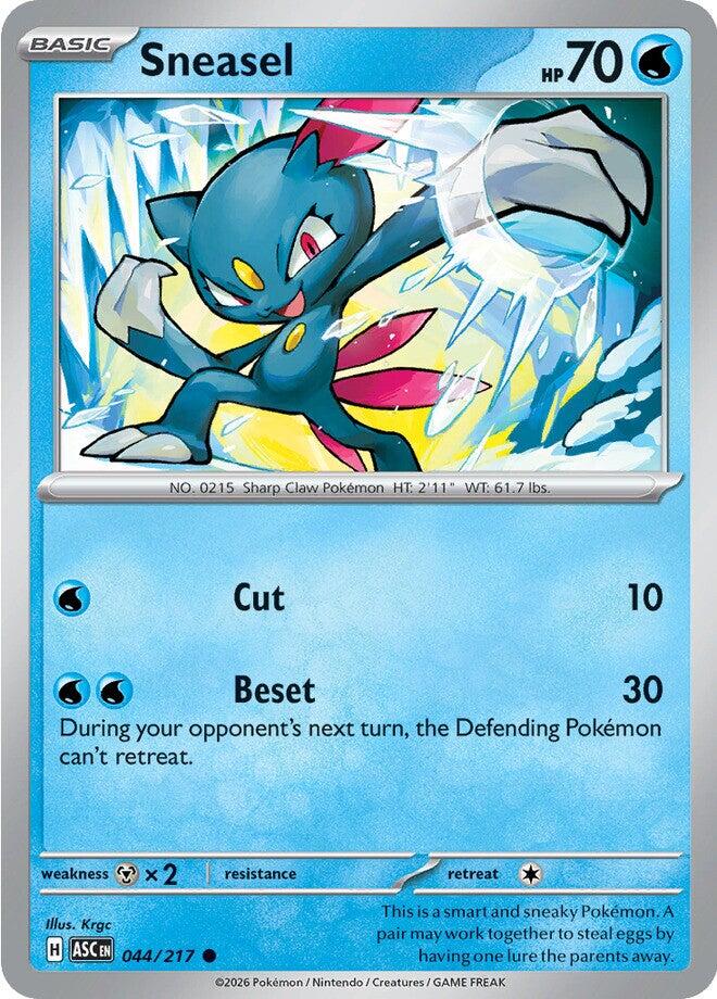 Sneasel (044/217) [Mega Evolution: Ascended Heroes] | Cracking-Singles