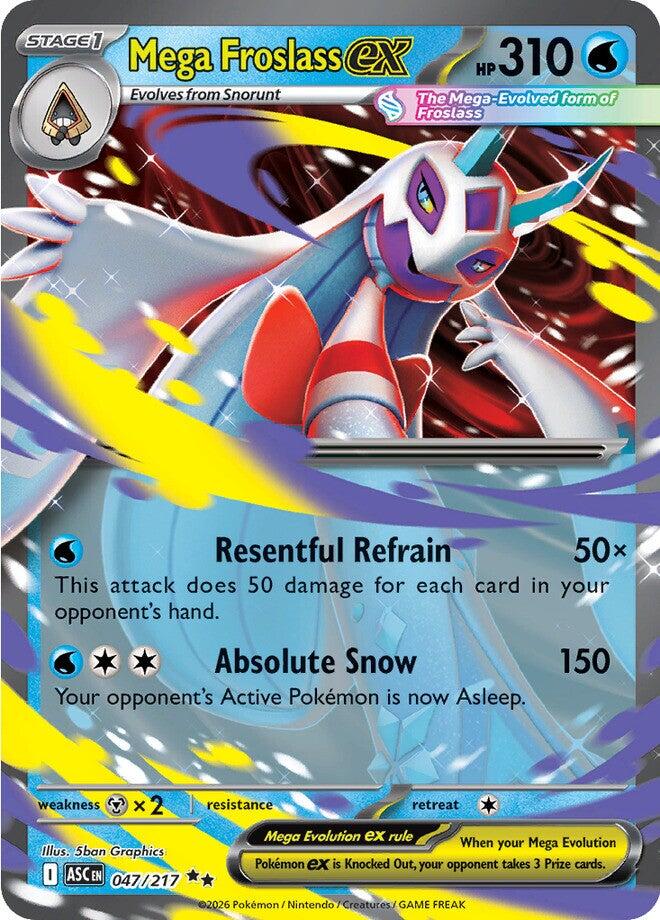 Mega Froslass ex (047/217) [Mega Evolution: Ascended Heroes] | Cracking-Singles
