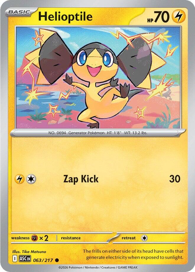 Helioptile (063/217) [Mega Evolution: Ascended Heroes] | Cracking-Singles