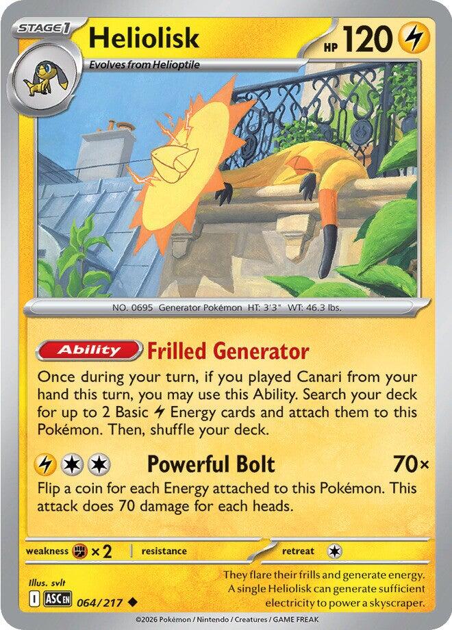 Heliolisk (064/217) [Mega Evolution: Ascended Heroes] | Cracking-Singles